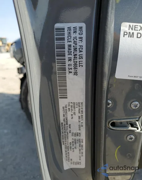 2020 Jeep Cherokee Latitude Plus из США, поврежденный, VIN 1C4PJMLN4LD656192